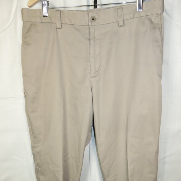 5.11 Tactical Dress Pants Cotton Khaki Canvas Men's 36x35 Khaki Side Zip 7 Pock - Picture 1 of 15